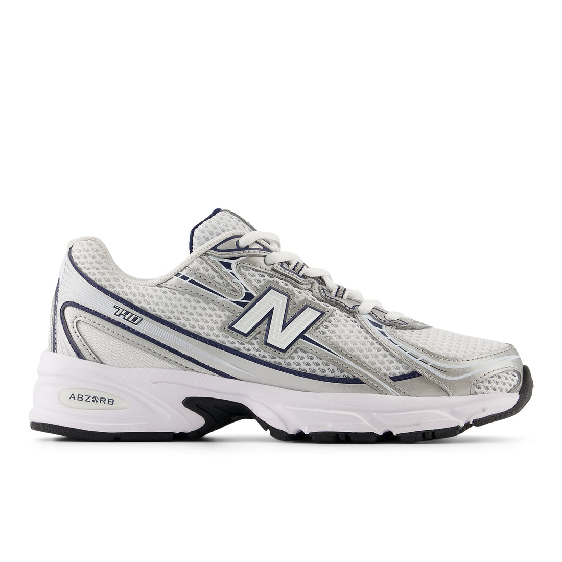 New balance 740  לבן כחול