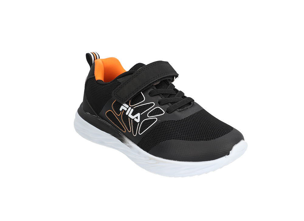 נעל ילדים FILA שחור כתום
