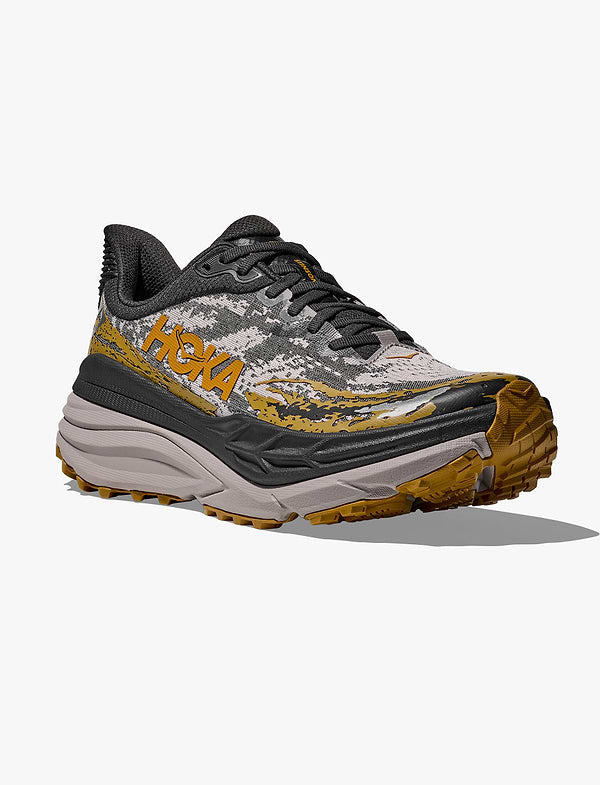Hoka Stinson 7 - נעלי ספורט גברים סטינסון 7 בצבע שחור/אפור מלט