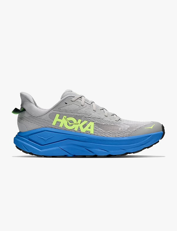 Hoka Challenger Wide 8 - נעלי גברים הוקה צ'אלנג'ר 8 רחבות בצבע אפור/כחול וירטואלי