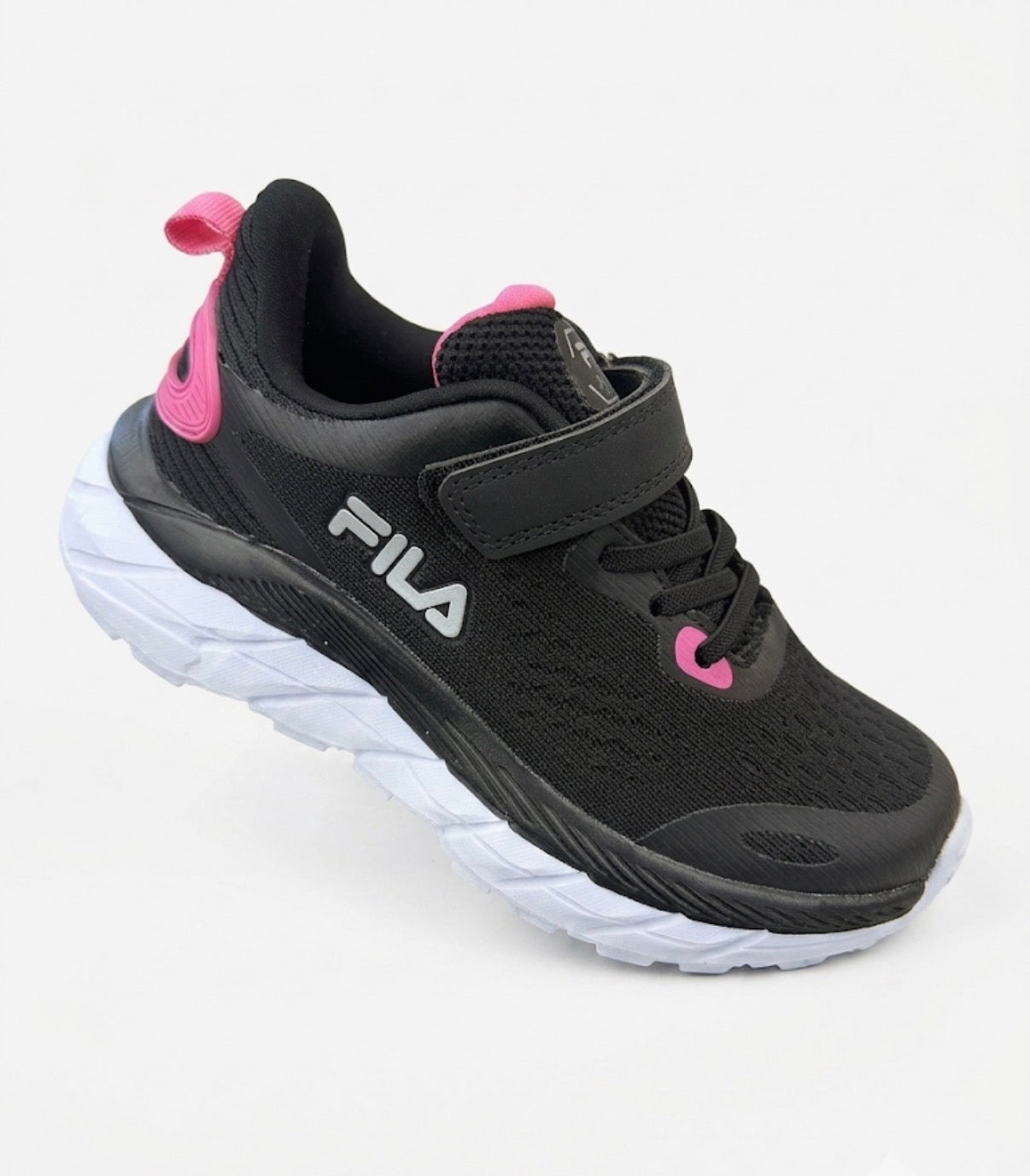 נעל ילדות FILA שחור ורוד
