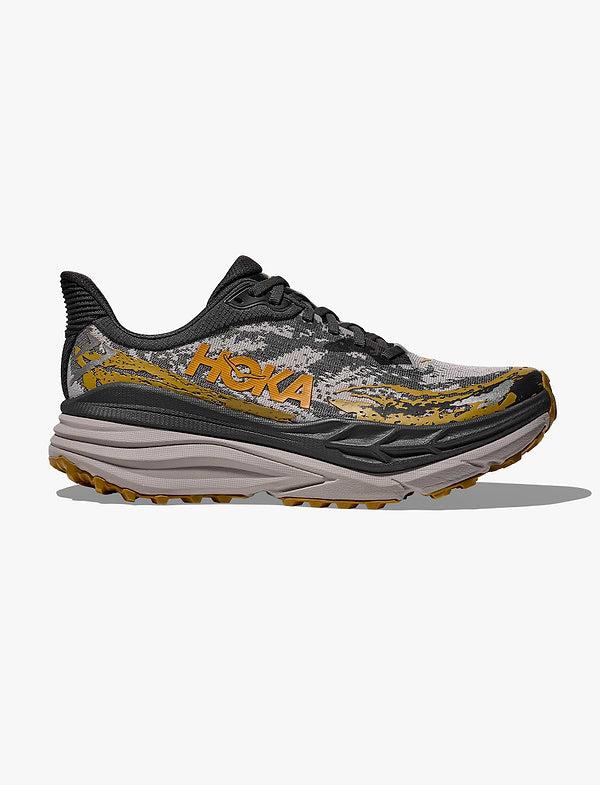 Hoka Stinson 7 - נעלי ספורט גברים סטינסון 7 בצבע שחור/אפור מלט