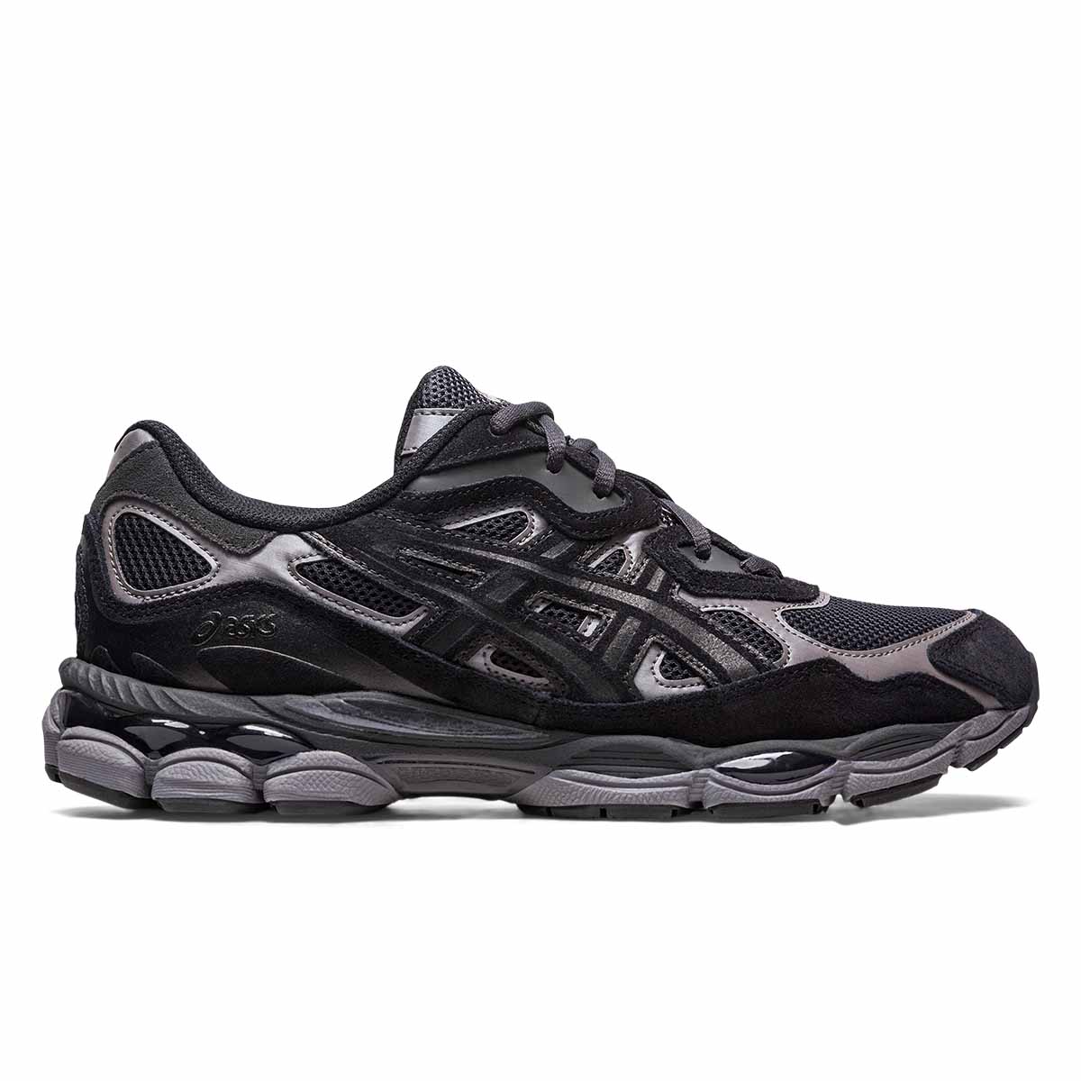 ASICS GEL NYC MEN GRAPHITE GREY BLACK סניקרס אסיקס לגברים