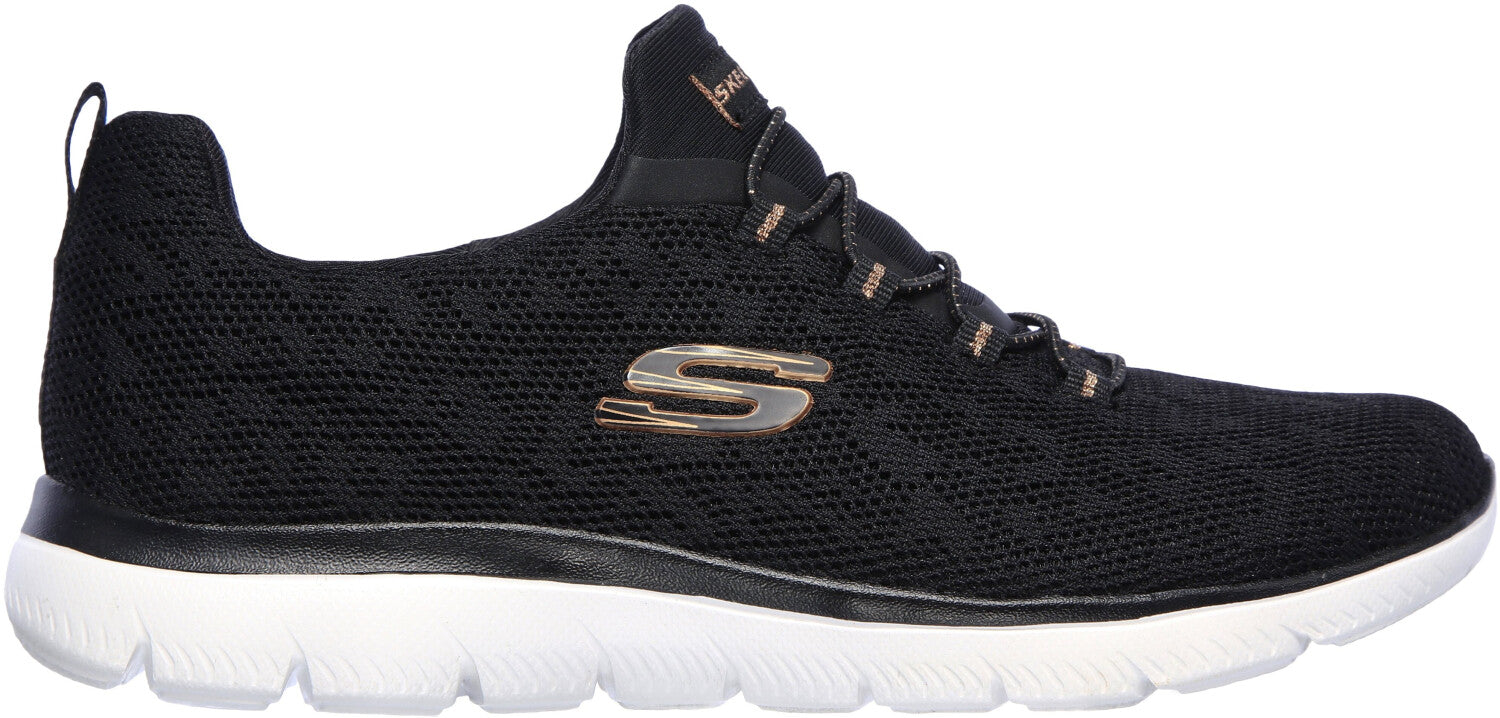 Skechers Leopard Spot black (149037-BKRG) נשים שחור זהב