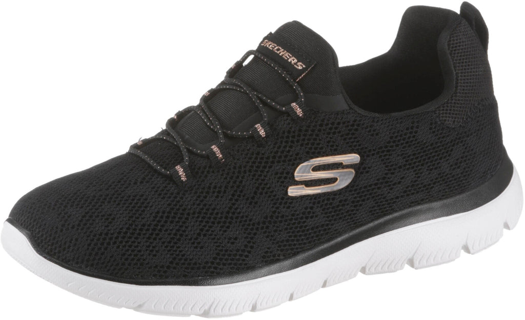Skechers Leopard Spot black (149037-BKRG) נשים שחור זהב