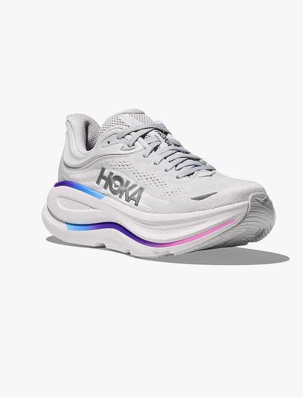 HOKA BONDI WIDE 9 נשים לבן סגול