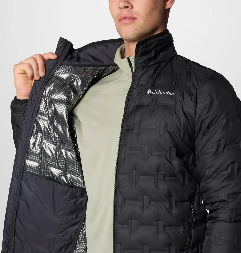 מעיל קולומביה מעיל פוך לגברים - Delta Ridge II Down Jacket M