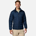 מעיל קולומביה מעיל פוך לגברים - Delta Ridge II Down Jacket M (כחול רויאל)