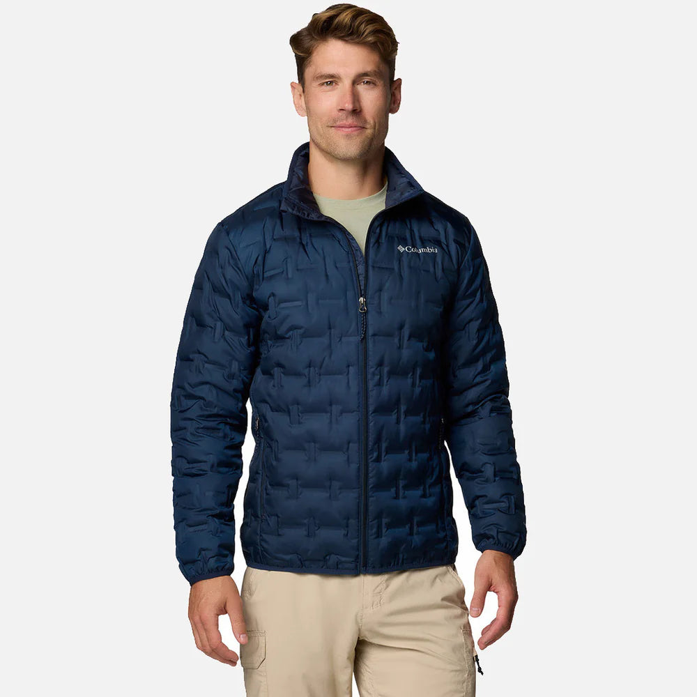 מעיל קולומביה מעיל פוך לגברים - Delta Ridge II Down Jacket M (כחול רויאל)