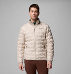 מעיל קולומביה מעיל פוך לגברים - Delta Ridge II Down Jacket M קרם